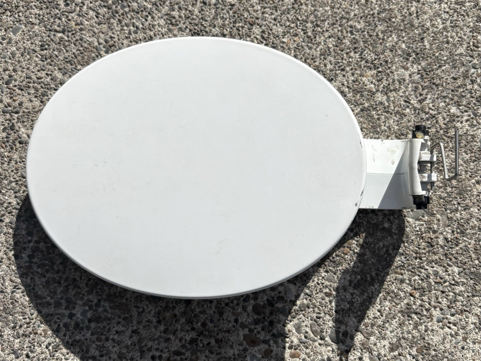 2004 JAGUAR X-TYPE FUEL TANK DOOR WHITE - Used