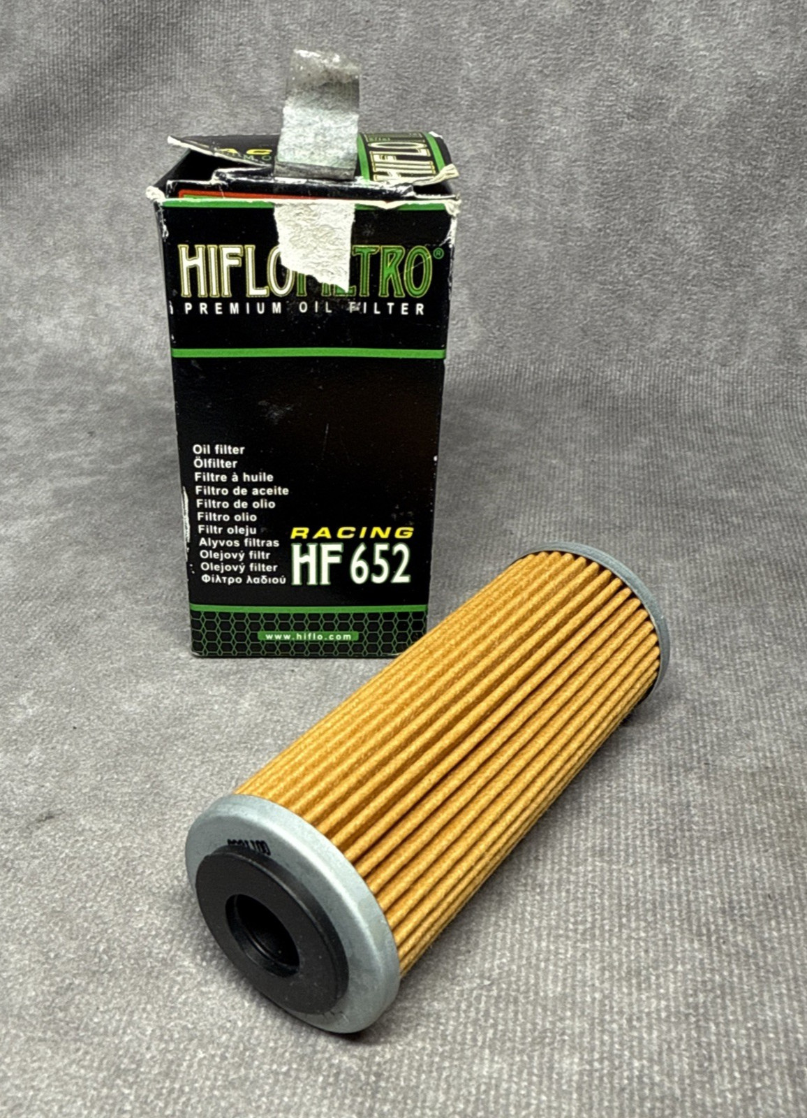 HiFloFiltro HF652 Premium Oil Filter Racing KTM Husqvarna Husaberg GasGas HiFloFiltro HF652 Premium Oil Filter Racing KTM Husqvarna Husaberg GasGas