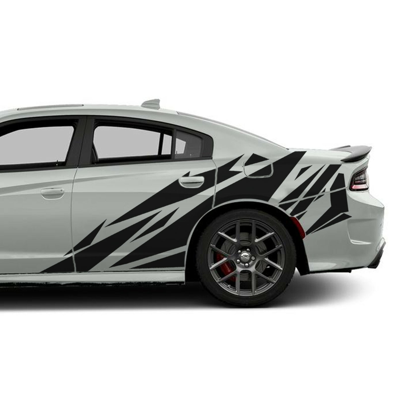 Sticker for Dodge Charger Door Sport Side Geometric Design Vinyl Graphics Decal