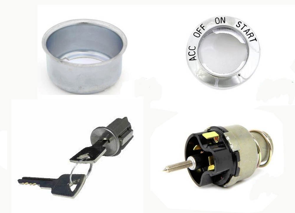 NEW 1965 -1966 Ford Mustang Ignition Switch, Bezel, Retainer, Cylinder and Keys NEW 1965 -1966 Ford Mustang Ignition Switch, Bezel, Retainer, Cylinder and Keys