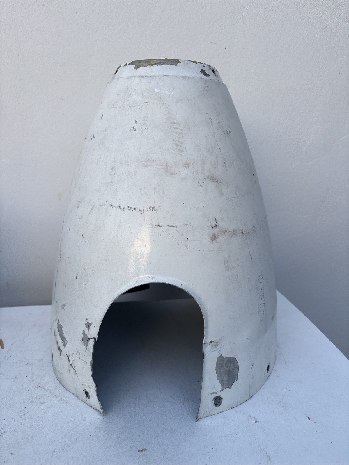 Vintage Airplane Nose Cone Aluminium Propeller Spinner 2 Blade 15”