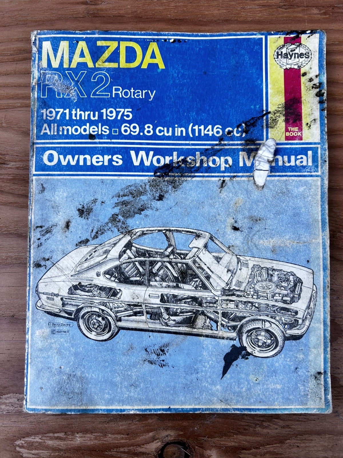Haynes Mazda RX2 Rotary 1971-1975 Owners Workshop Manual Repair Book