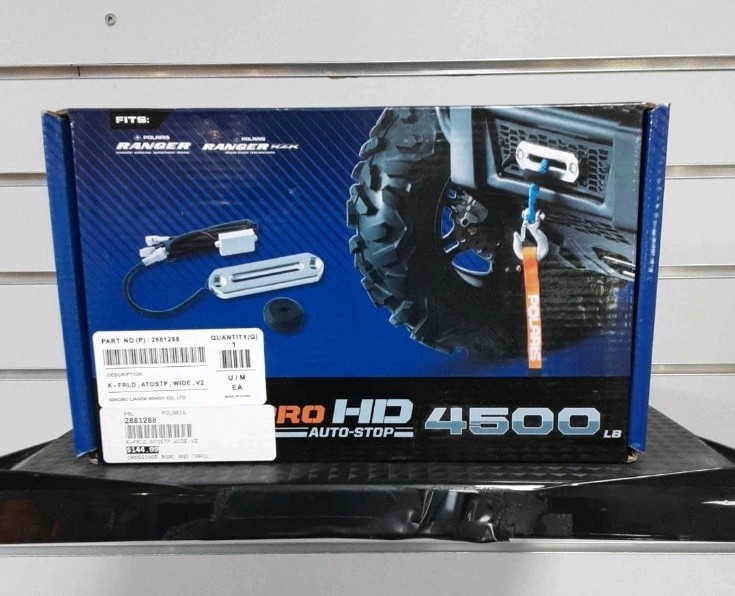 Polaris Auto-Stop Pro HD 4500LB Winch Upgrade Kit, 2881288
