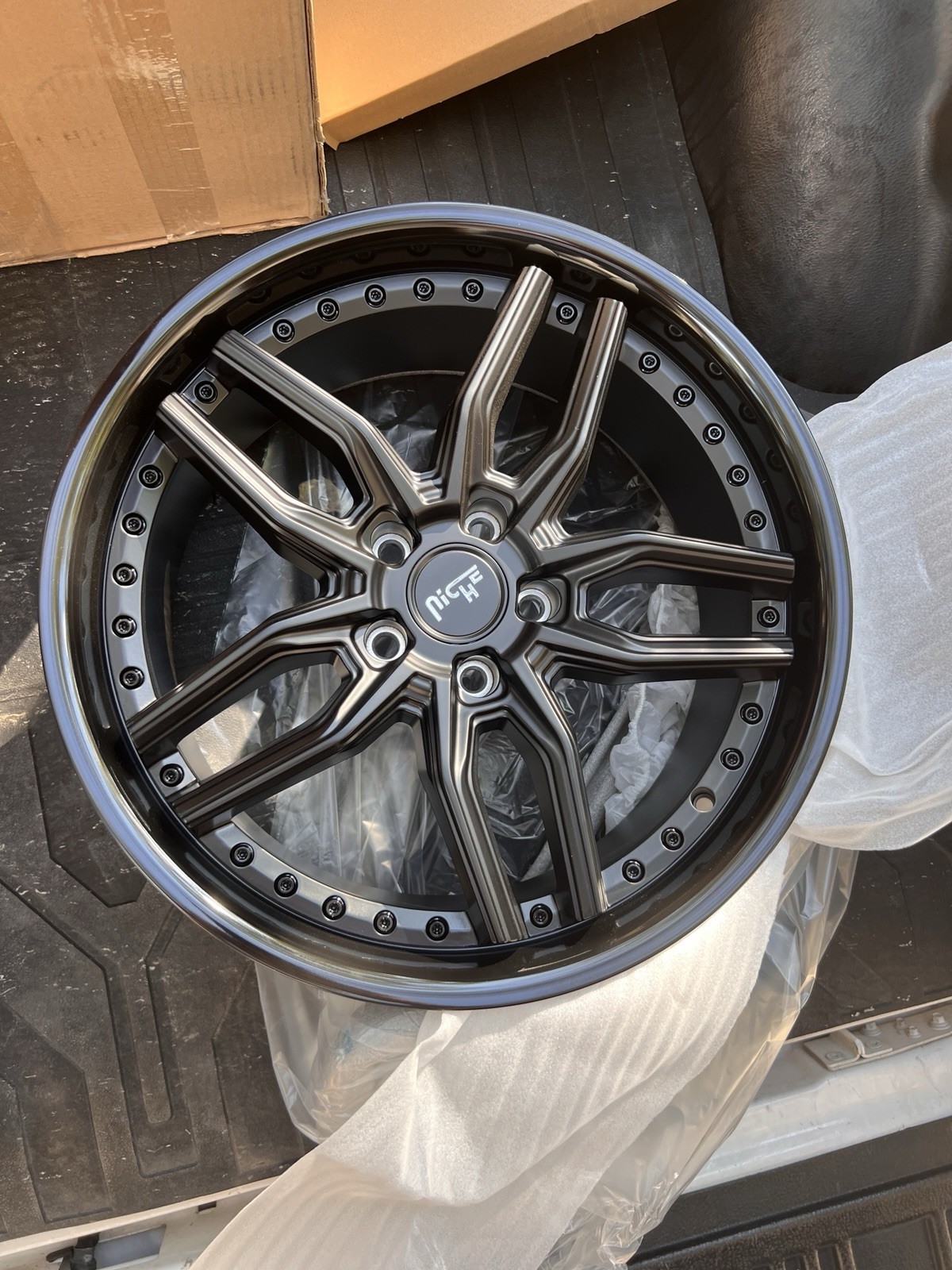 Niche Sport Series Methos Black 18x8.5 - M194198565+35 New In Original Box
