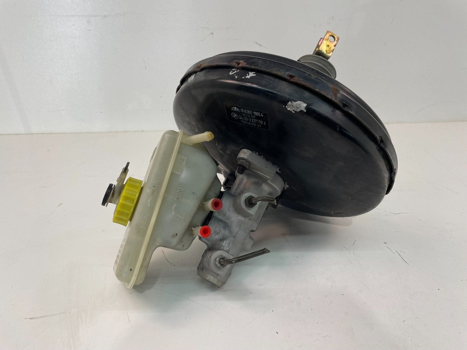 1998 BMW M3 E36 Convertible OEM Brake Booster Master Cylinder Reservoir Assembly