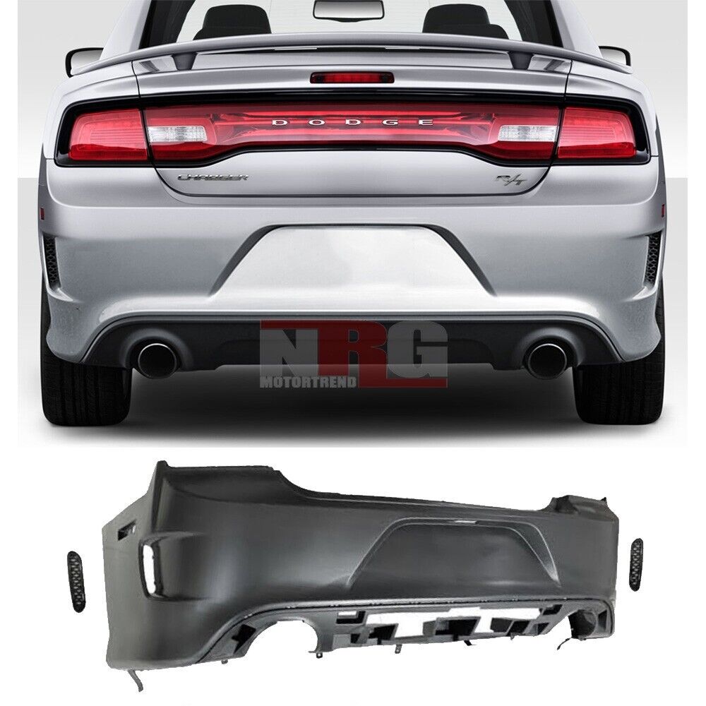 for 2011-2014 Dodge Charger SRT 8 style Rear bumper replacement body kit