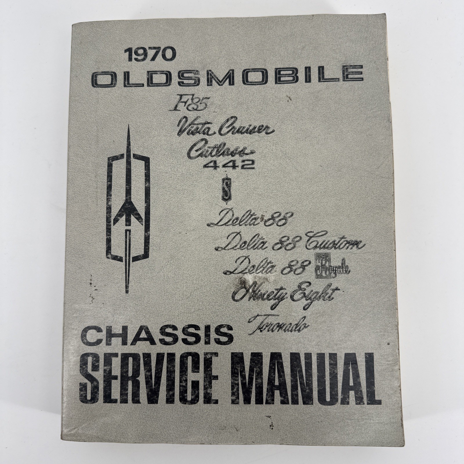 1970 Oldsmobile Chassis Shop Service Repair Manual Cutlass 442 Vista Cruiser etc