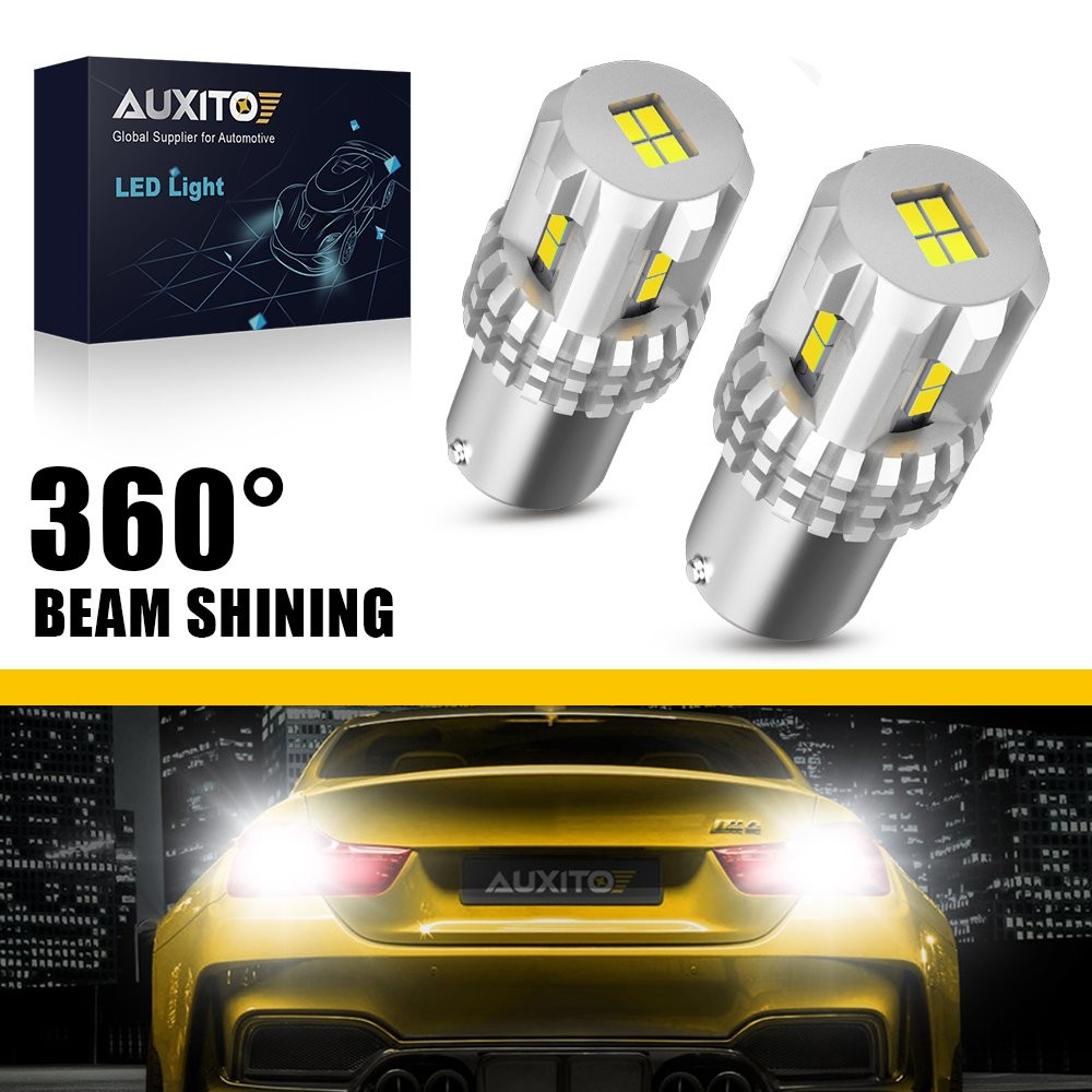 T15 921 912 LED Reverse Backup Light Bulbs W16W 916 6000K Super Bright White