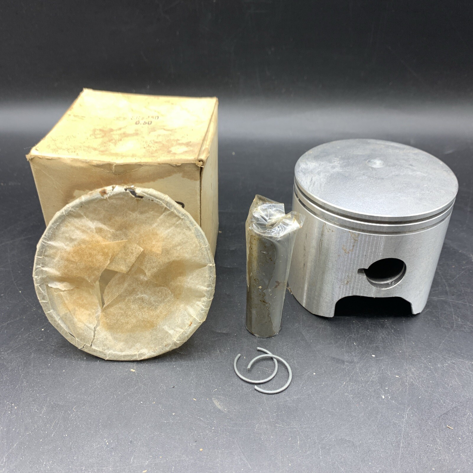 1980-1984 Yamaha Piston Replacement Kit-NOS +0.50 1980-1984 Yamaha Piston Replacement Kit-NOS +0.50