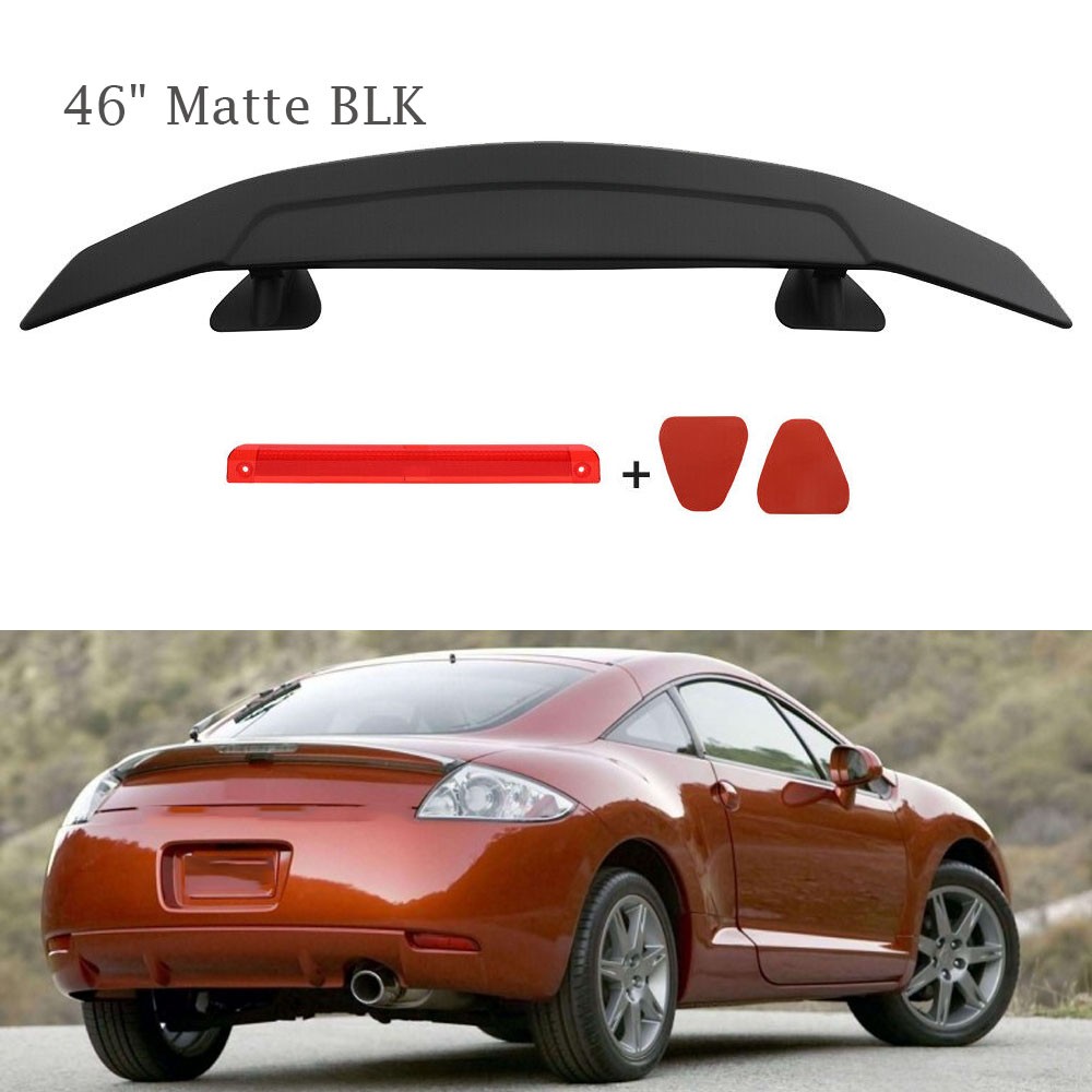 Matte Rear Trunk GT Style Spoiler Tail Wing 46\