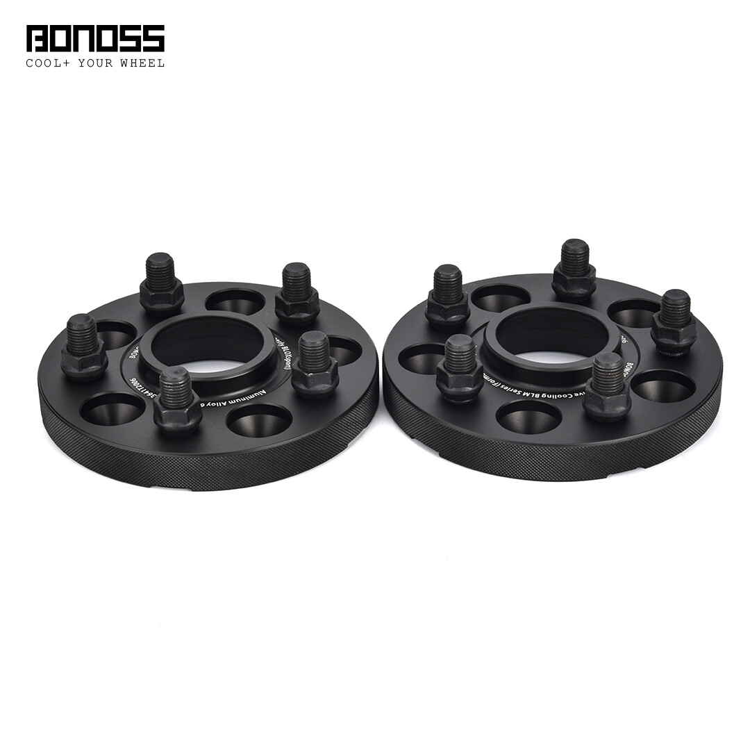 BONOSS Forged Wheel Spacers 5x4.5 64 for 2018+ Tesla Model 3 SR SR+ 20mm Pair