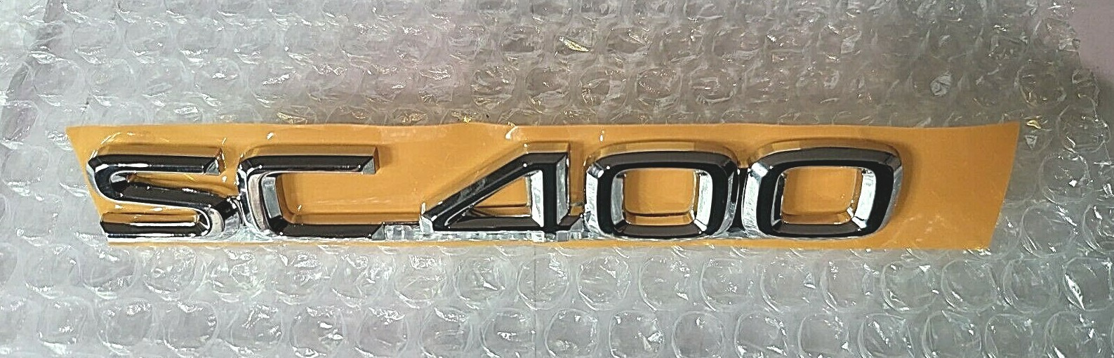 FITS LEXUS SC400 CHROME REAR EMBLEM WORD 92 93 94 95 96 97 