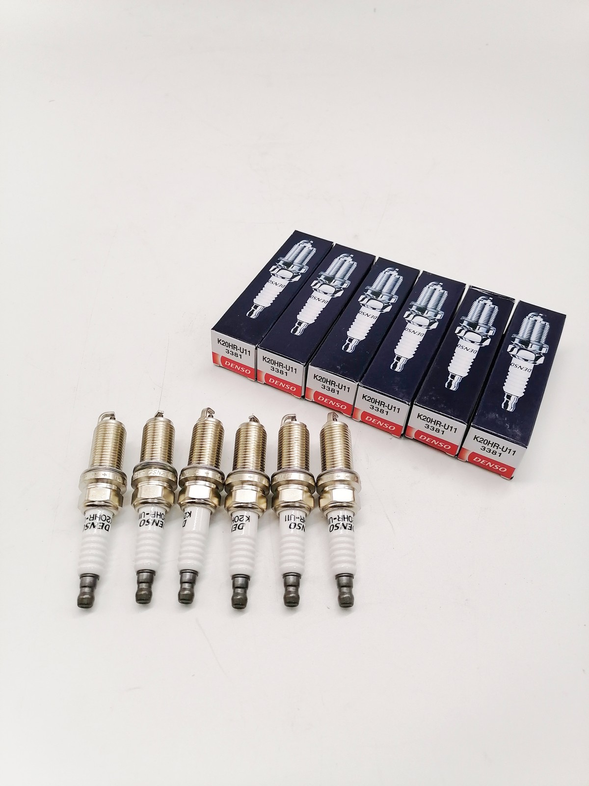 6PCS DENSO Spark Plugs 90919-01235 For TOYOTA Toyota 4RUNNER & TACOMA V6 4.0L