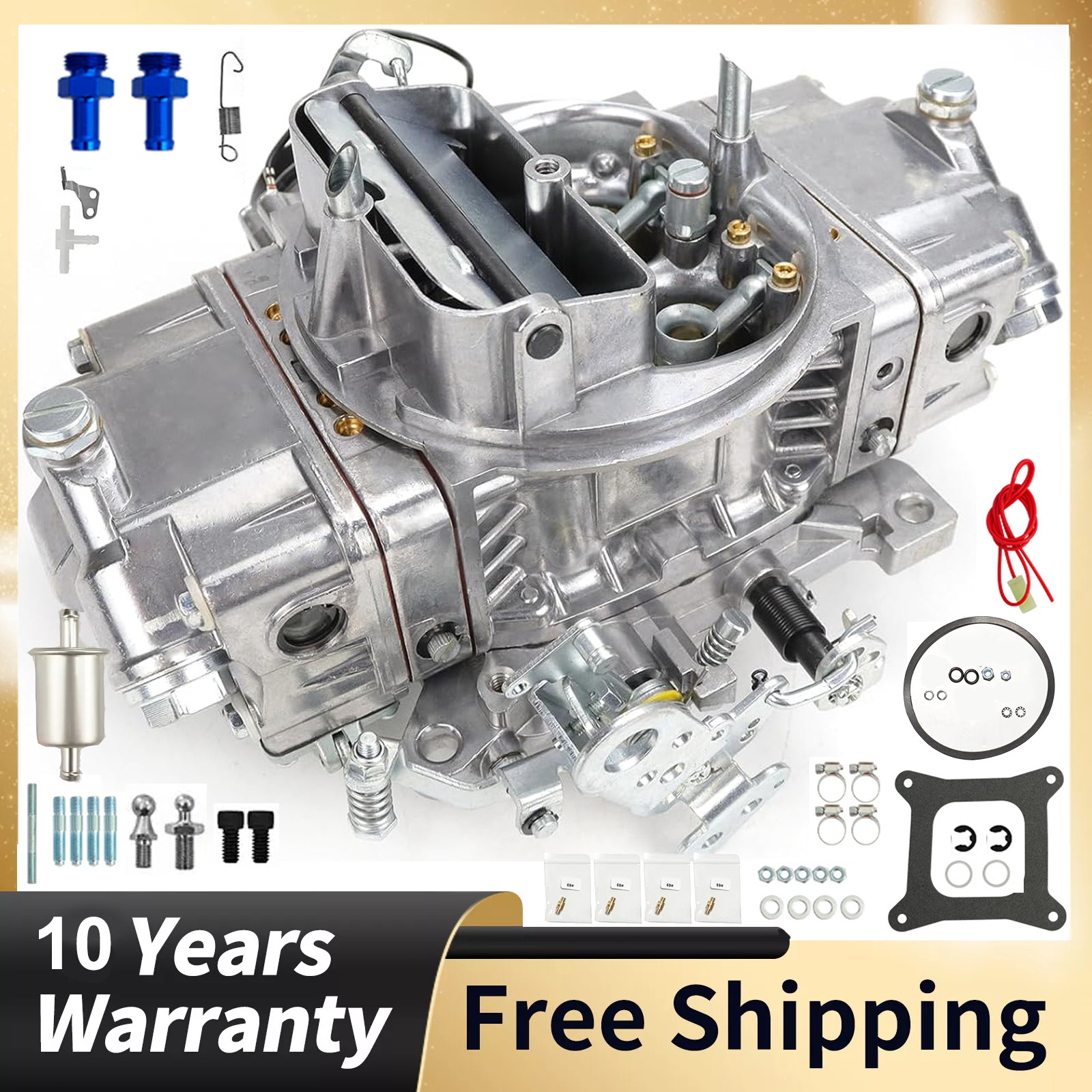 BR-67255 650CFM 4 Barrel Brawler Double-Pumper Carburetor Electric Choke BR-67255 650CFM 4 Barrel Brawler Double-Pumper Carburetor Electric Choke