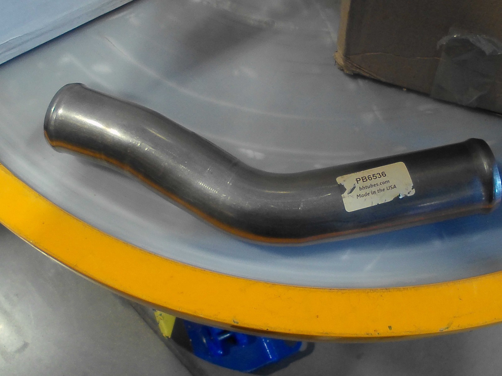 PB6536 SS Lower Coolant Tube, 2 1/2\