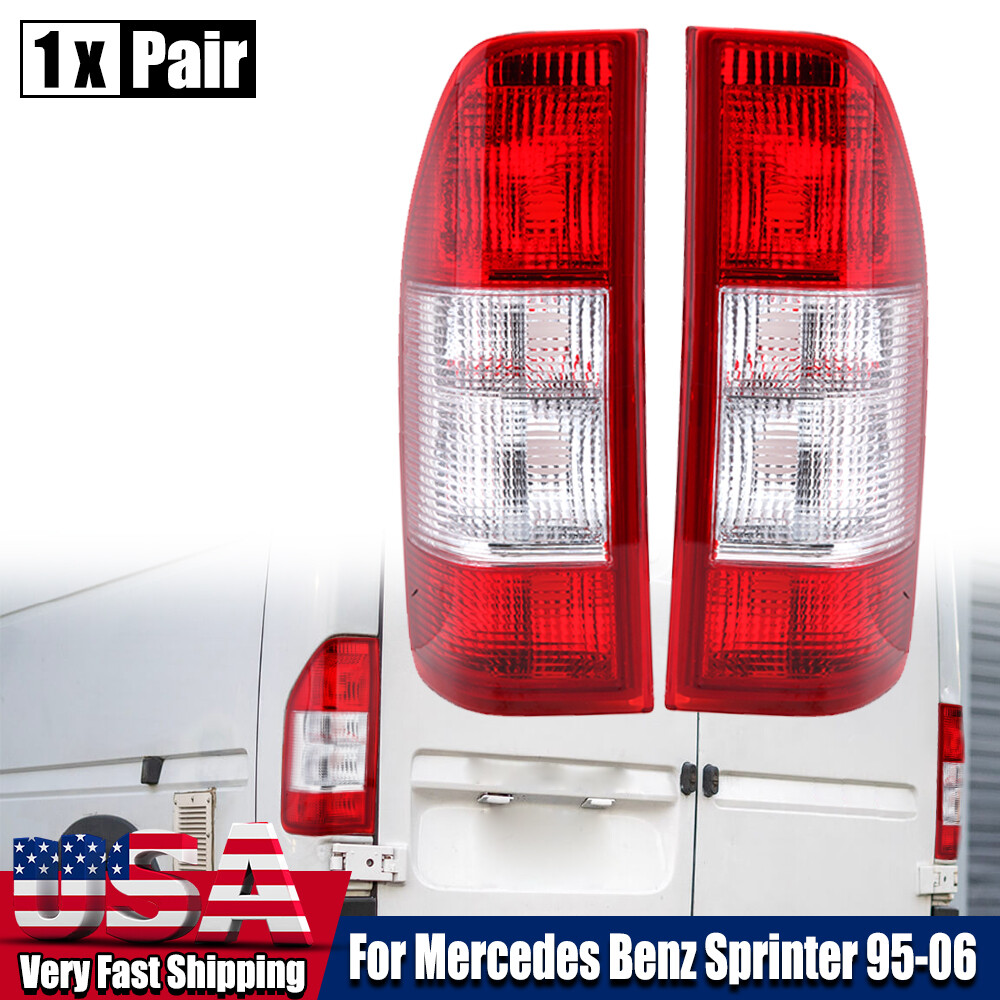 For 1995-2006 Dodge Mercedes Freightliner Sprinter Tail Light Rear Lamp Pair L+R