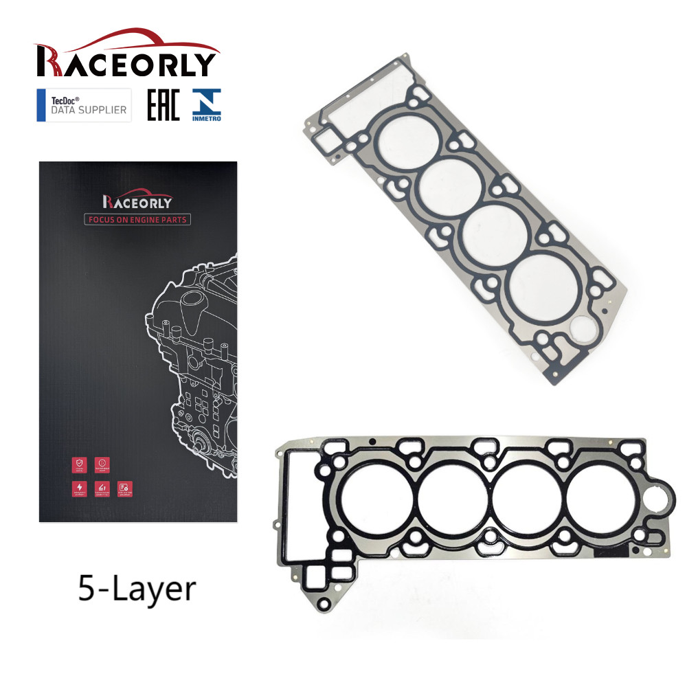 RACEORLY L&R Head Gasket 5 Layer For Land Rover Sport Range LR4 AJ133 5.0L V8
