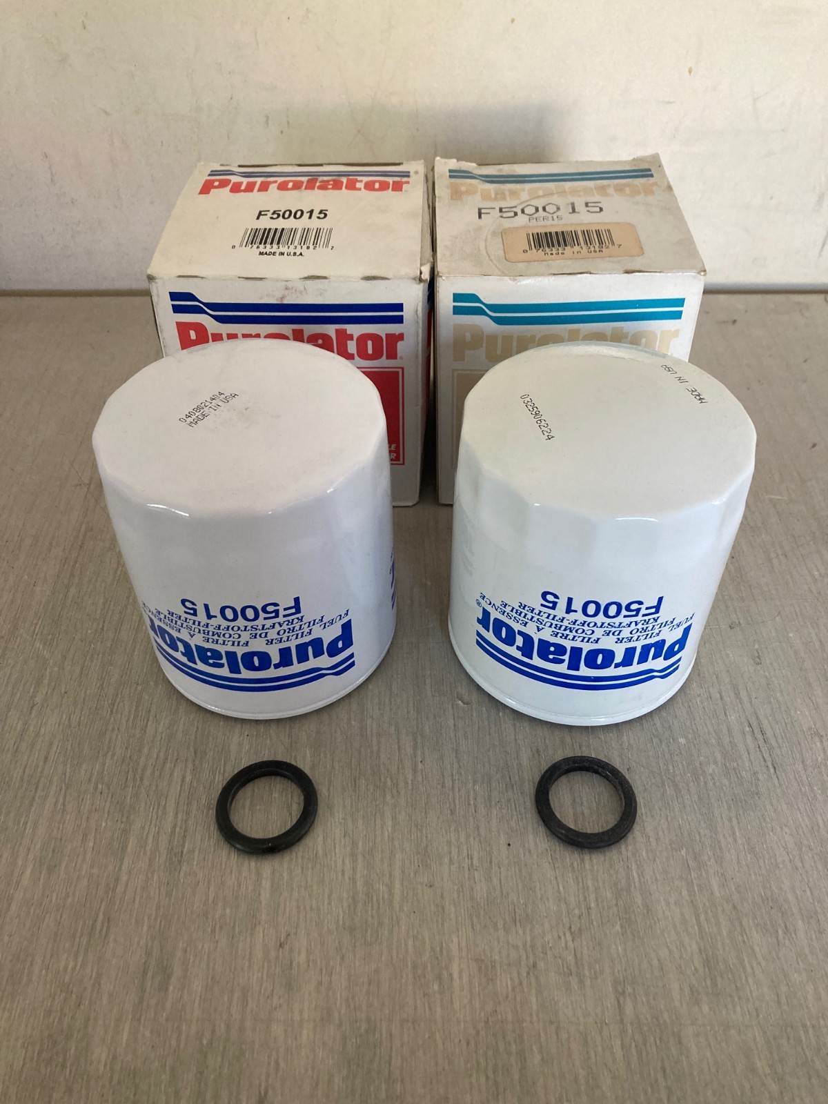 NOS USA TWO(2) Purolator F50015 Fuel Filter SET fits P1101A LFP1101F 33107 3107 NOS USA TWO(2) Purolator F50015 Fuel Filter SET fits P1101A LFP1101F 33107 3107