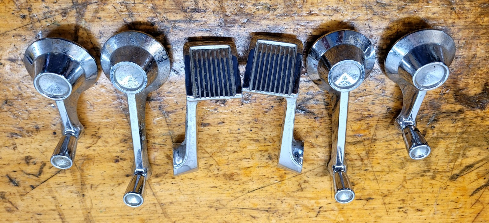 63 64 Galaxie Front Door Window Cranks 63 64 Galaxie Front Door Window Cranks