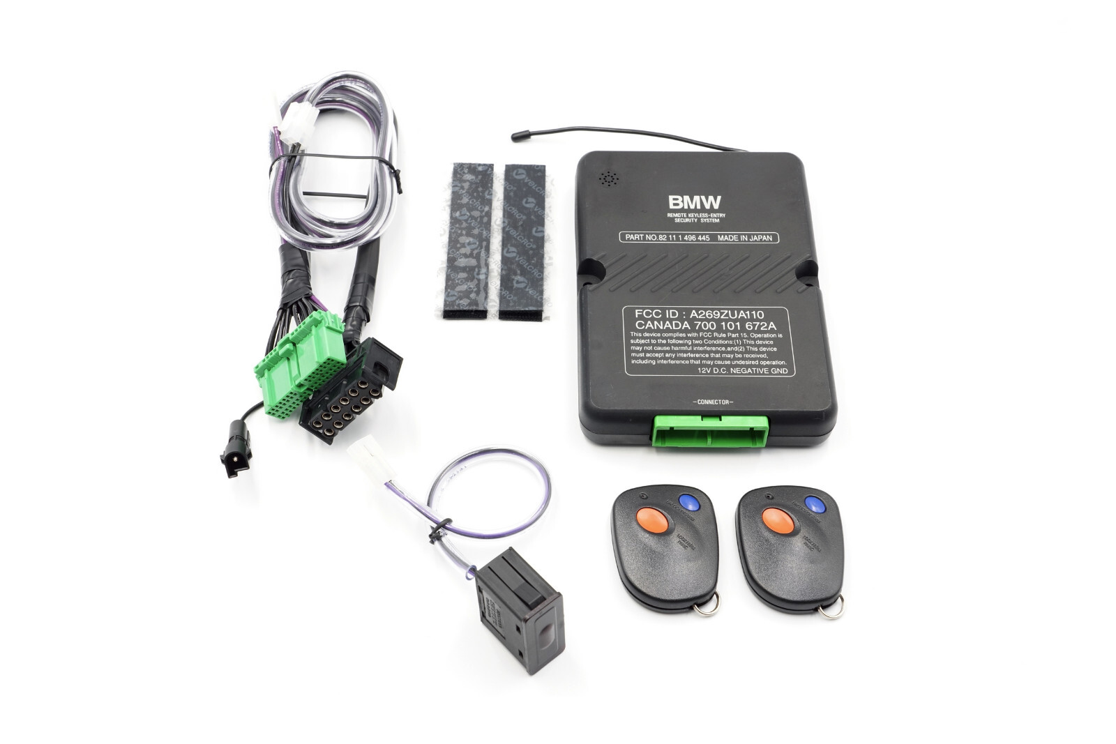 REFURBISHED OEM E36 M3 Z3 Keyless / Alarm System - Plug and Play Kit 82111469444
