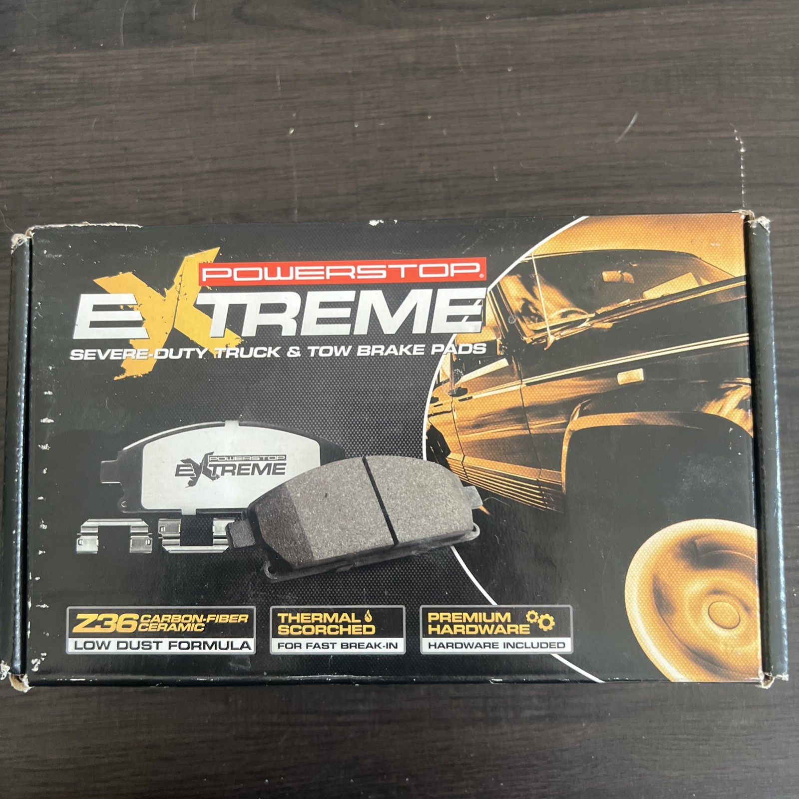 PowerStop Z36-1602 Extreme Truck &Tow Carbon Fiber Brake Pads FordF150 2010–2020 PowerStop Z36-1602 Extreme Truck &Tow Carbon Fiber Brake Pads FordF150 2010–2020