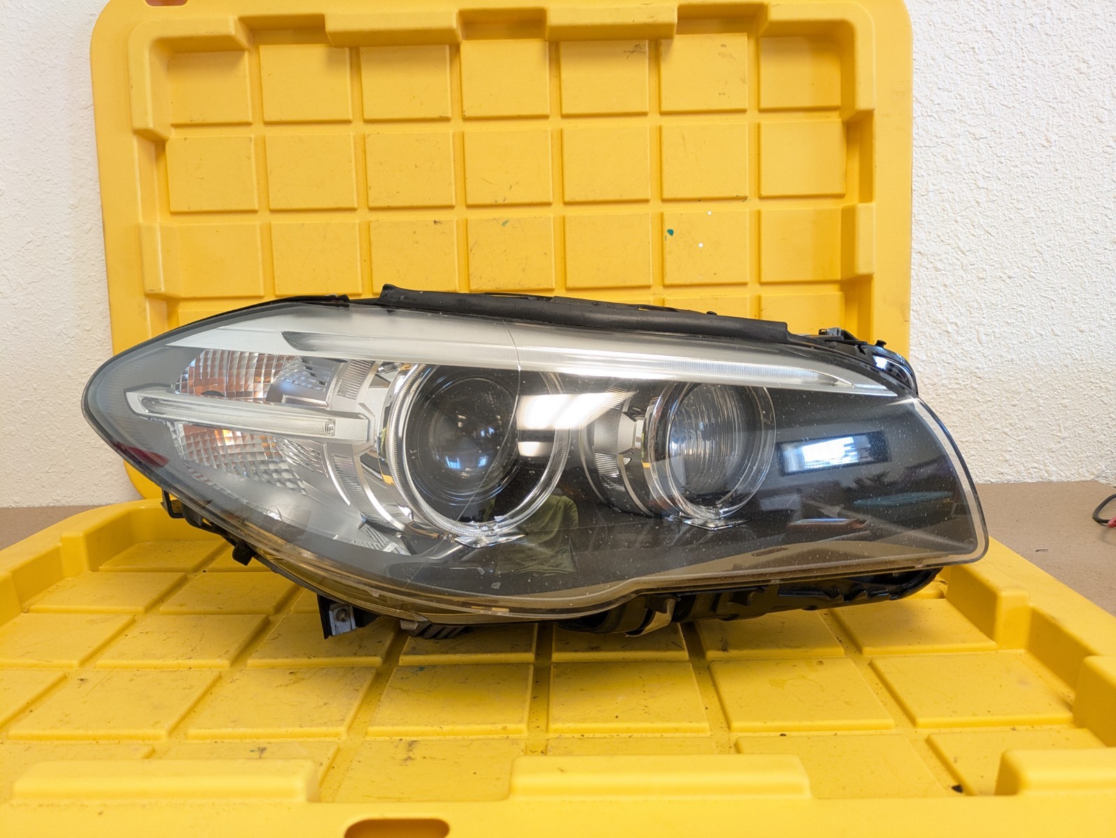 ✅ 2014-2016 BMW 535i 550i Right RH Passenger Headlight Xenon HID AFS 7343906 OEM