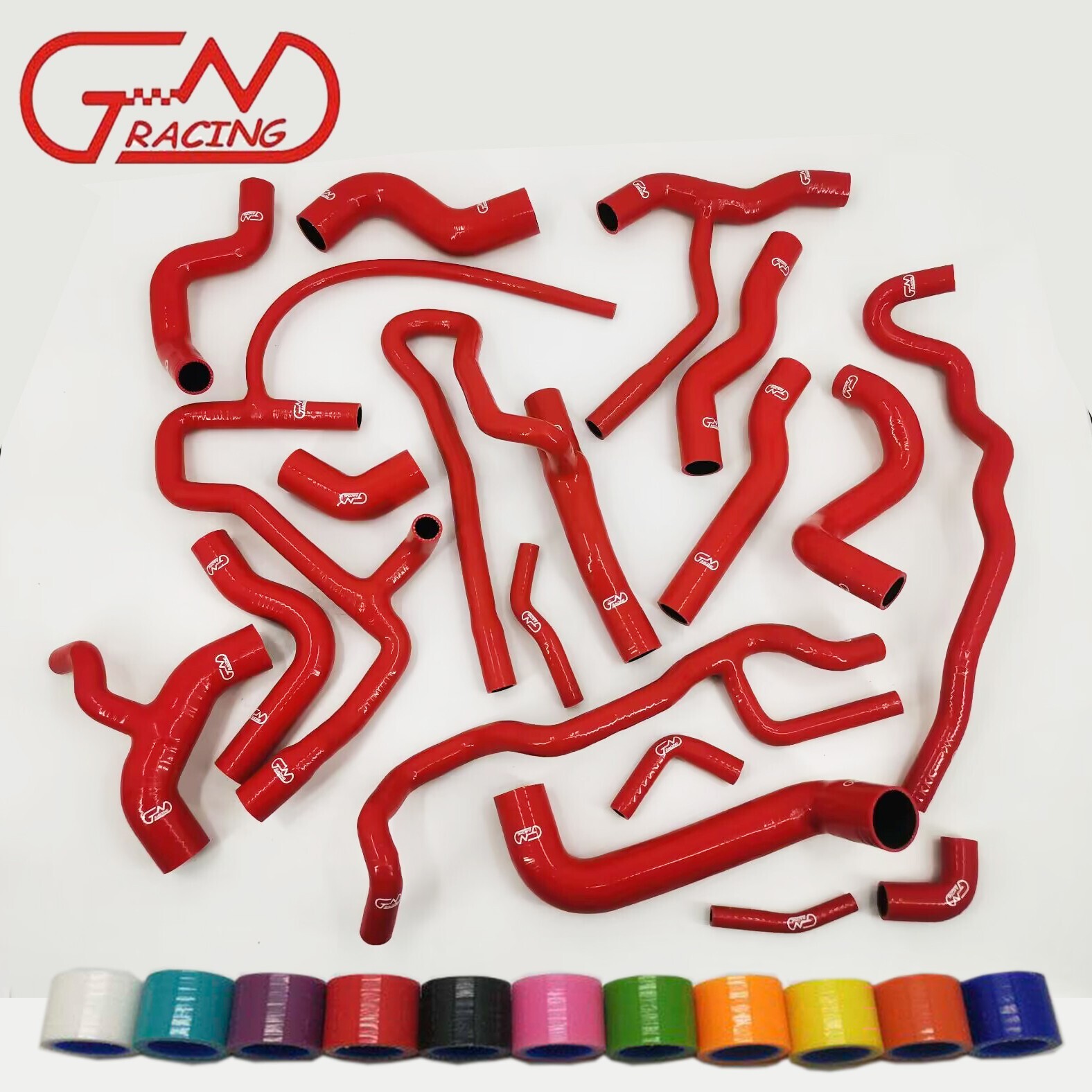 Fit 99-01 Porsche Carrera 996 4 Tiptromoc Transmission 3.6NA Radiator Hoses Kit Fit 99-01 Porsche Carrera 996 4 Tiptromoc Transmission 3.6NA Radiator Hoses Kit