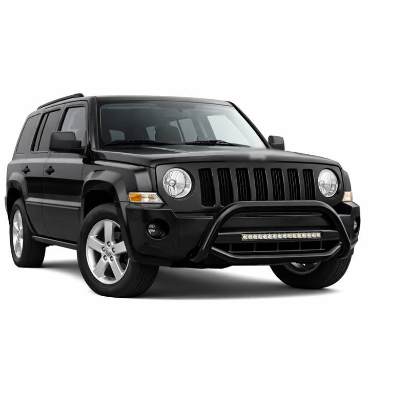 Black Horse Max Beacon Bull Bar No skid plate Black fit 2008-2017 Jeep Patriot Black Horse Max Beacon Bull Bar No skid plate Black fit 2008-2017 Jeep Patriot
