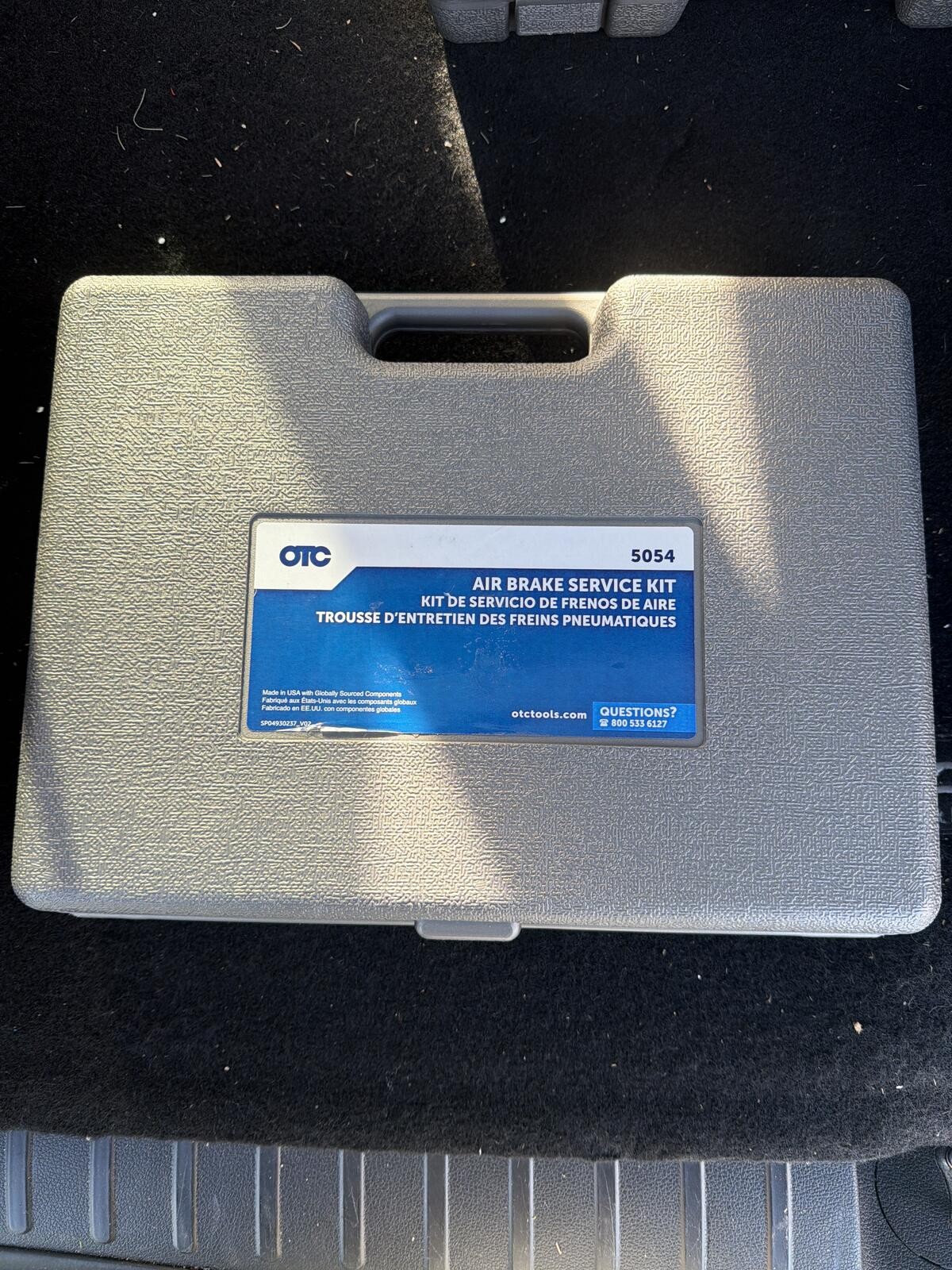 OTC 5054 Air Brake Service Kit with Case OTC 5054 Air Brake Service Kit with Case