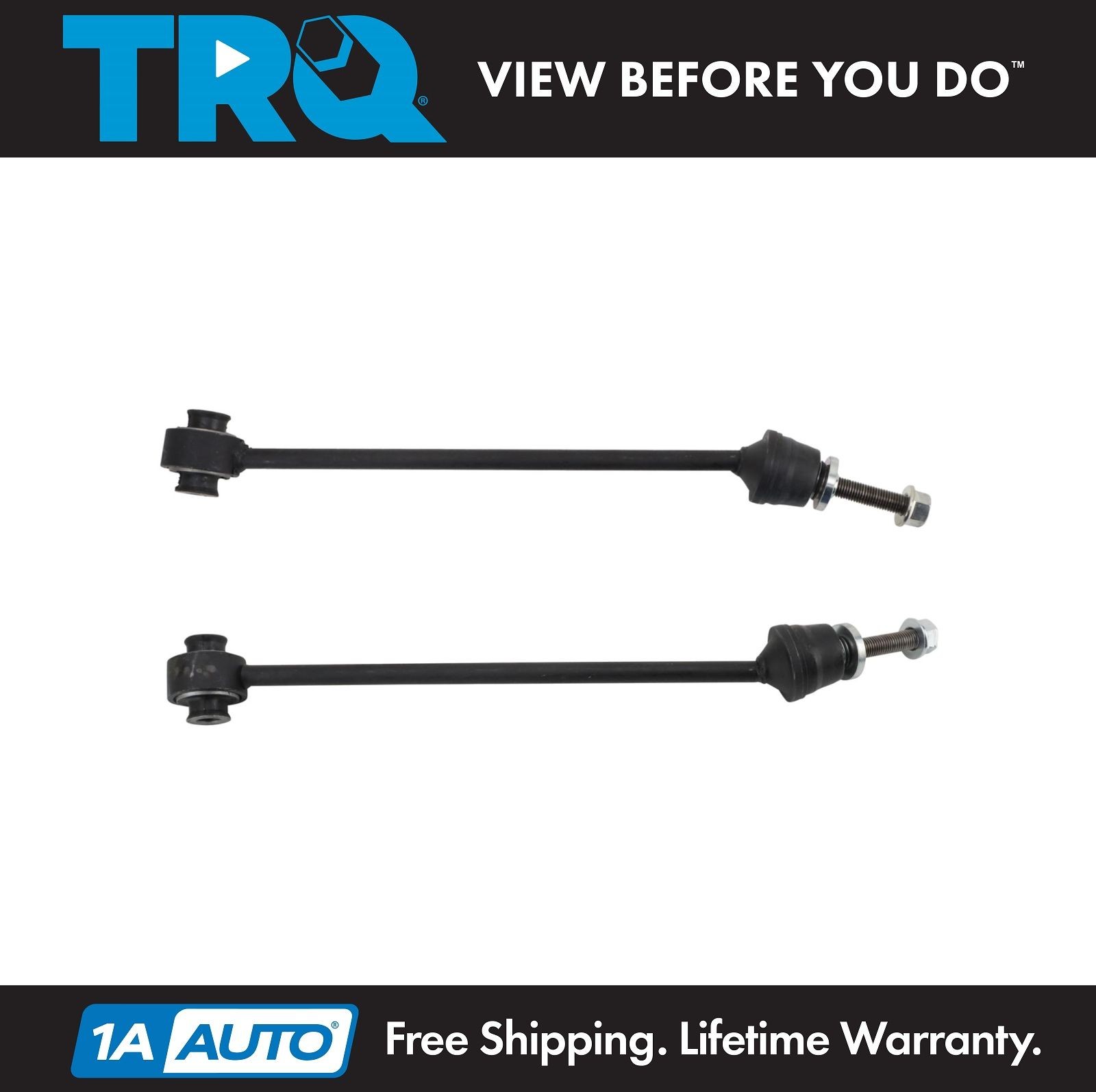 TRQ Front Sway Bar Link Set Fits 2012-2019 Mercedes-Benz