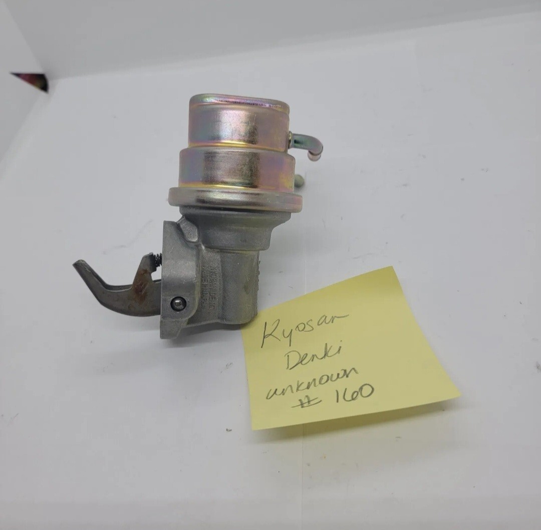 Unknown Fuel Pump Kyosan Denki #160 Unknown Fuel Pump Kyosan Denki #160