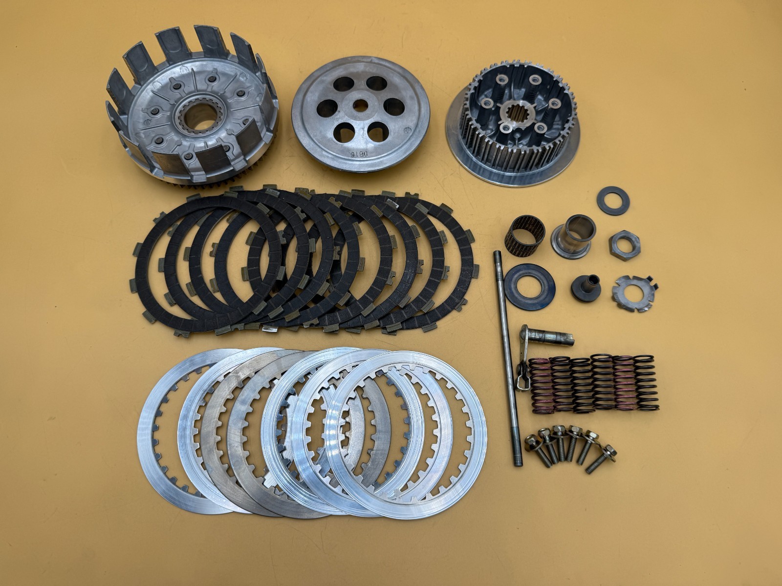 1992 - 2007 Honda CR250 CR250R CR 250 Clutch Basket Plates Hub Inner Outer Plate