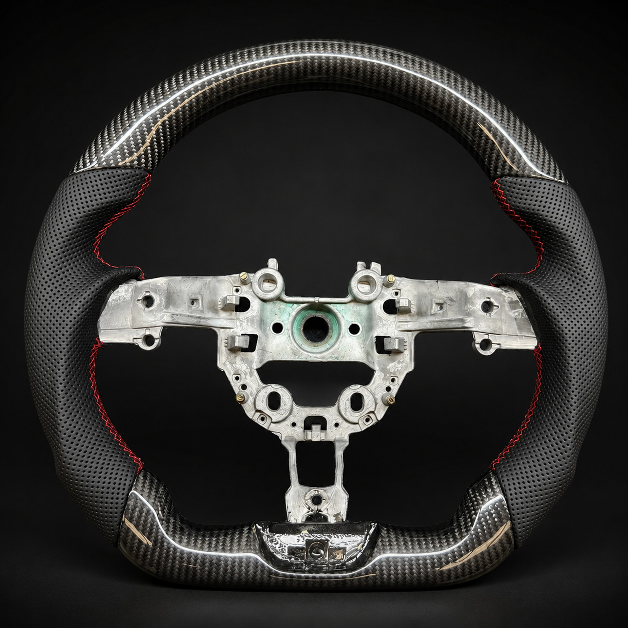 PUREYEMAN CARBON FIBER STEERING WHEEL FOR KIA STINGER/GT2 2018-2023 PUREYEMAN CARBON FIBER STEERING WHEEL FOR KIA STINGER/GT2 2018-2023