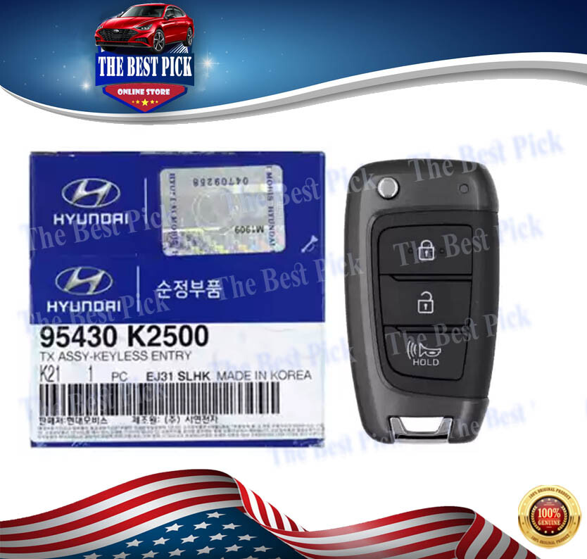 ⭐GENUINE⭐ REMOTE FLIP KEY FOB ( Remote Only ) FOR 2020 HYUNDAI VENUE 95430K2500