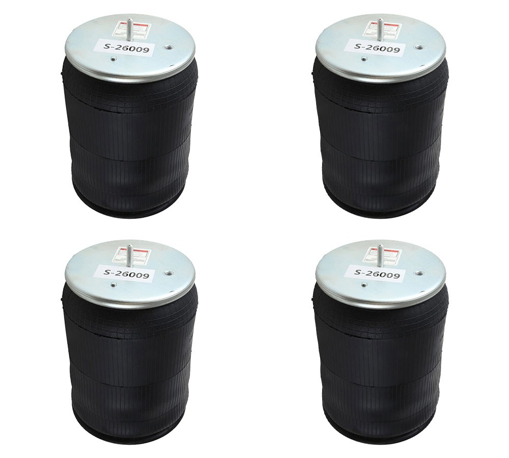 4 Pack Rolling Lobe Air Spring Bag Replaces 1R12654 21132004 21244322 4528468 4 Pack Rolling Lobe Air Spring Bag Replaces 1R12654 21132004 21244322 4528468