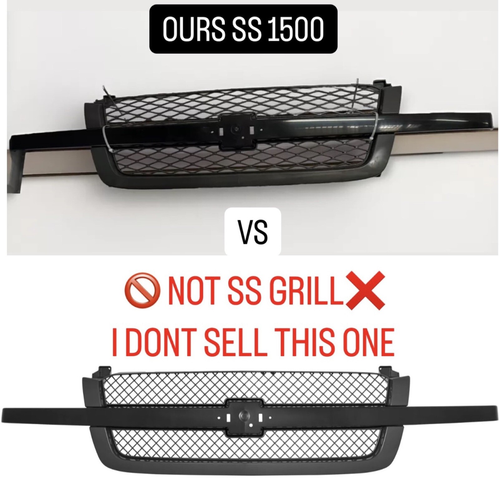 03-05 Chevrolet Silverado SS Grille 03-05 Chevrolet Silverado SS Grille