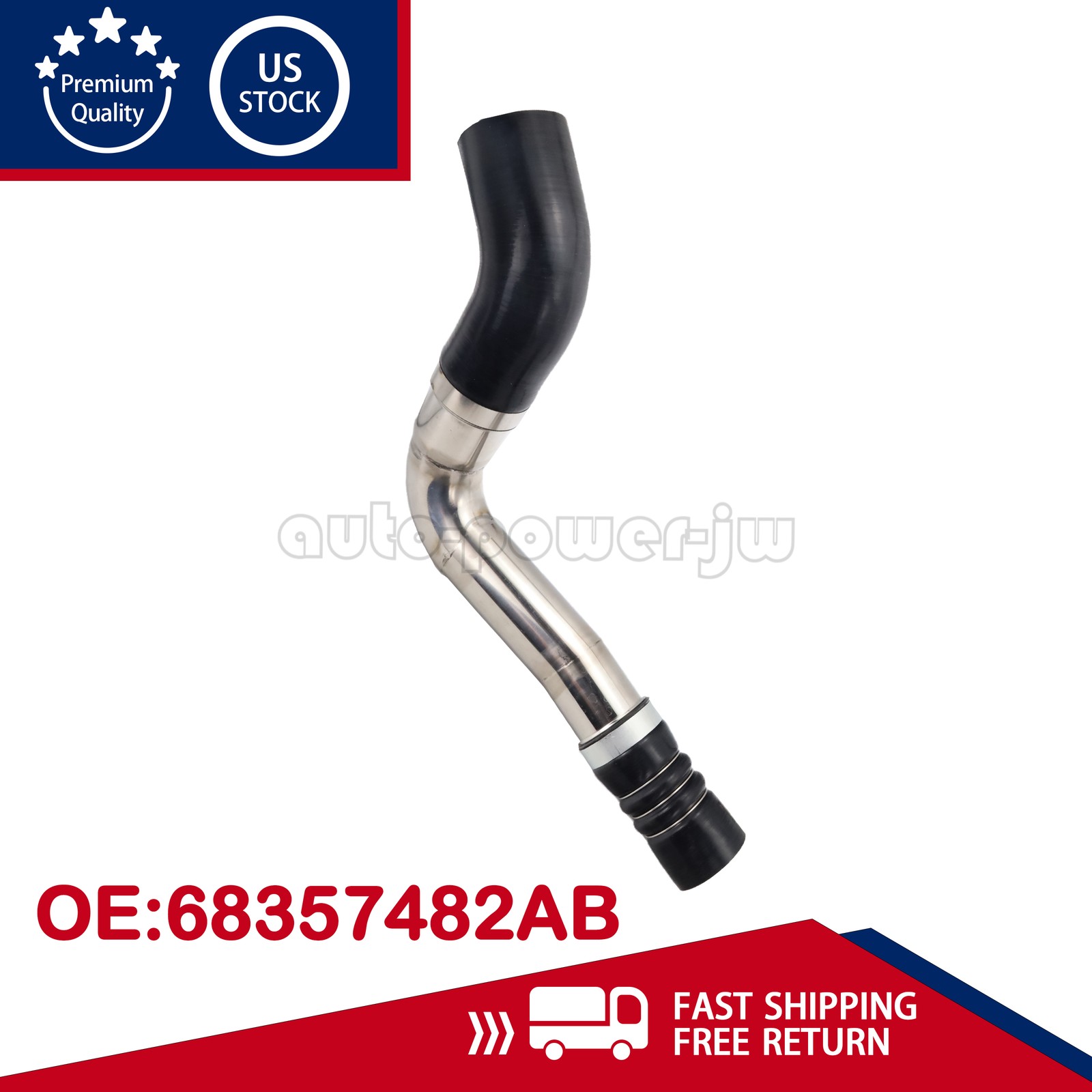 Turbocharger Intercooler Hose Turbocharger To Intercooler For Ram 2500 3500