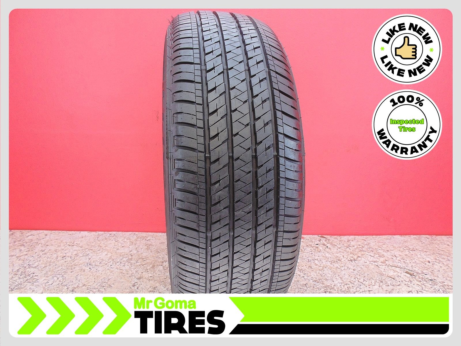 1 Bridgestone Ecopia H/L 422 Plus 235/55R20 Used Tire 9.3/32 Tread 102V 2355520 1 Bridgestone Ecopia H/L 422 Plus 235/55R20 Used Tire 9.3/32 Tread 102V 2355520