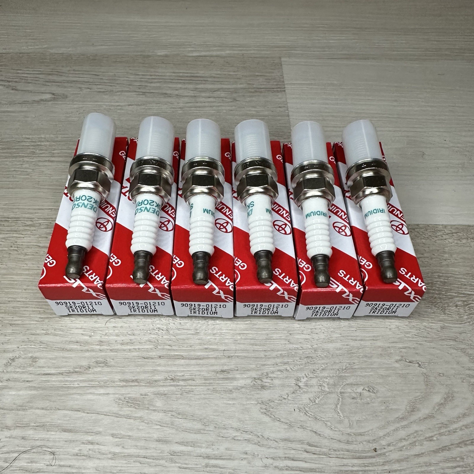 Fast Shipping|6 Genuine DENSO SK20R11 90919-01210 OEM Iridium Spark Plugs Toyota Fast Shipping|6 Genuine DENSO SK20R11 90919-01210 OEM Iridium Spark Plugs Toyota