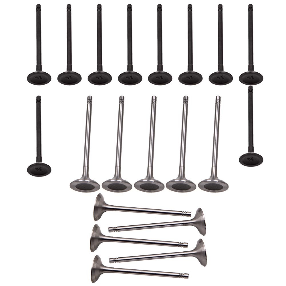 20pcs Intake Exhaust Valves for Volvo S40 S60 2.5L L5 T5 S70 S80 Engine Valve
