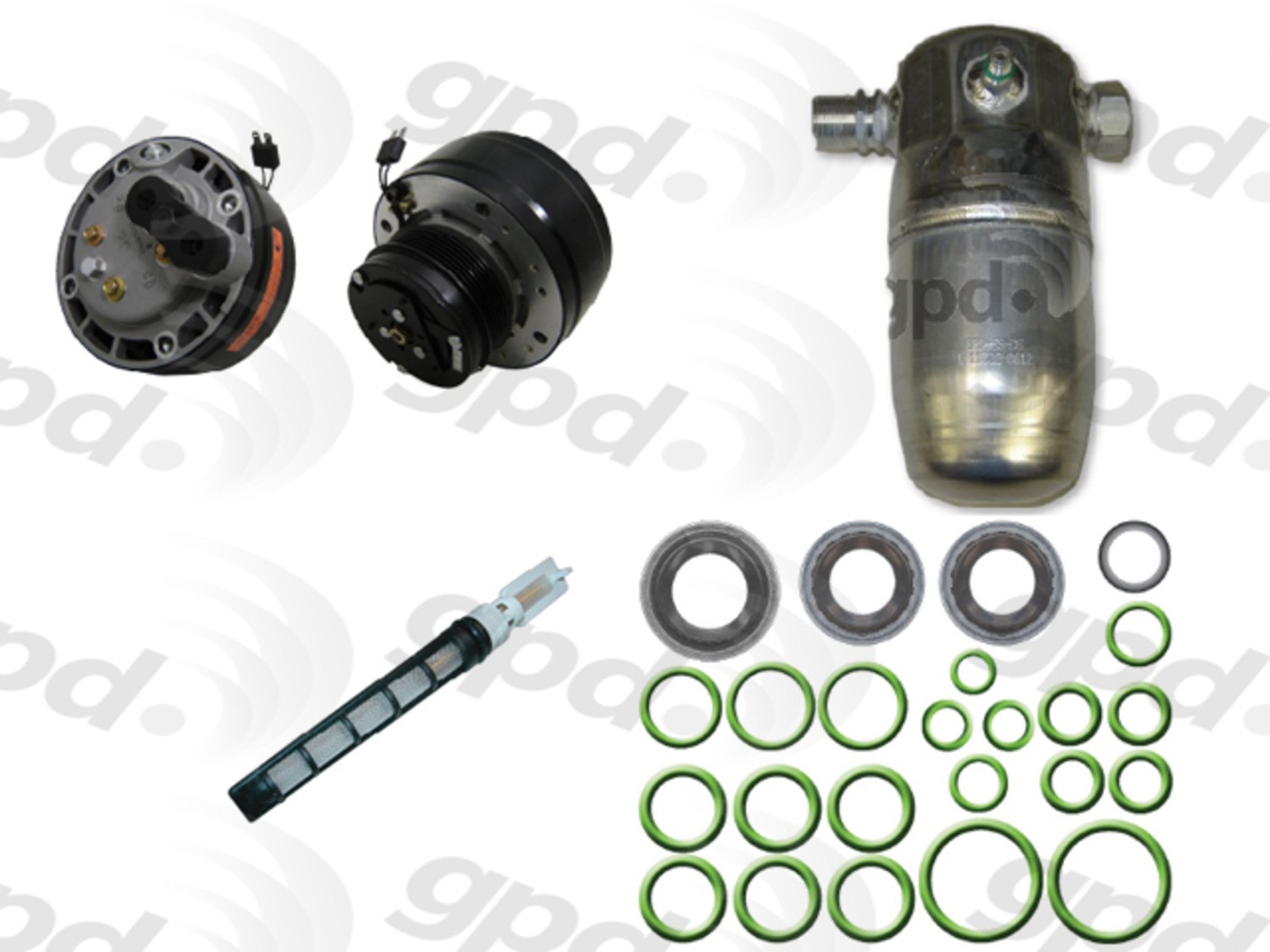 GPD 9611665 A/C Compressor Kit fits 1992-1992 Chevrolet Blazer GPD 9611665 A/C Compressor Kit fits 1992-1992 Chevrolet Blazer