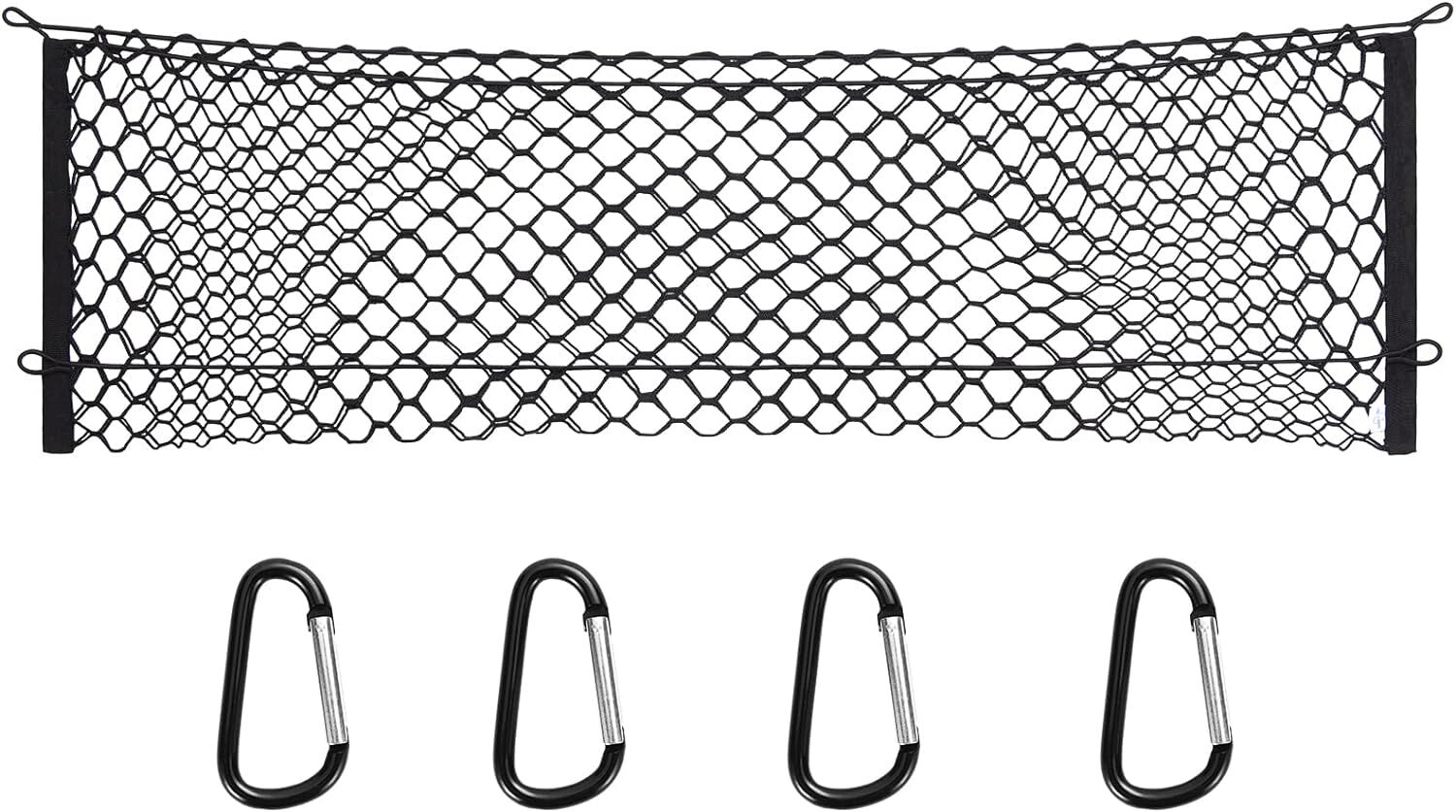 Elastic Truck Car Cargo Net Heavy Duty Pickup SUV Nylon Net Tidy Mesh Organizer