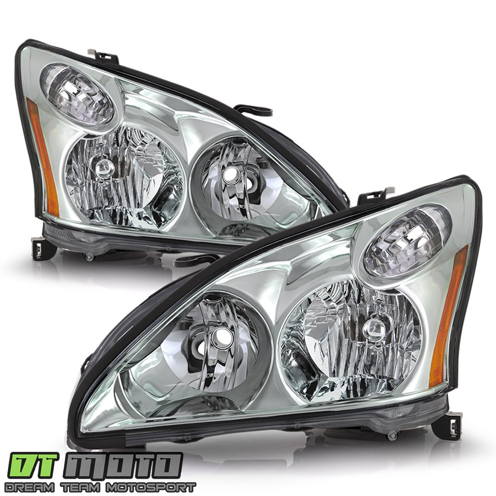 For 2004-2009 Lexus RX330 RX350 RX400h Halogen Headlights Headlamps Left+Right For 2004-2009 Lexus RX330 RX350 RX400h Halogen Headlights Headlamps Left+Right