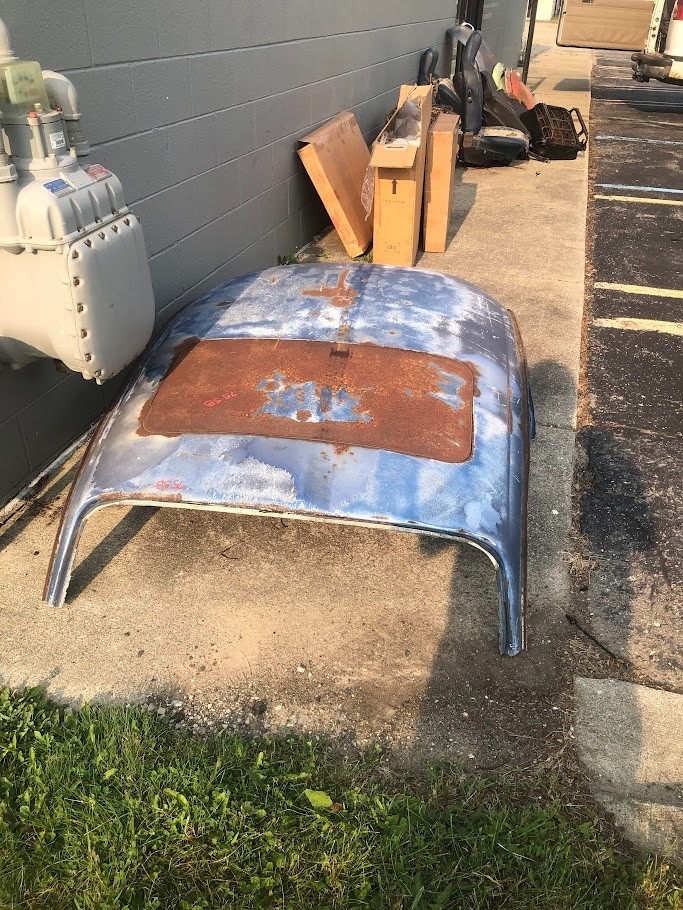 vw beetle  sun roof  cut off  1975 super   could fit 68-77   sunroof  roof  top