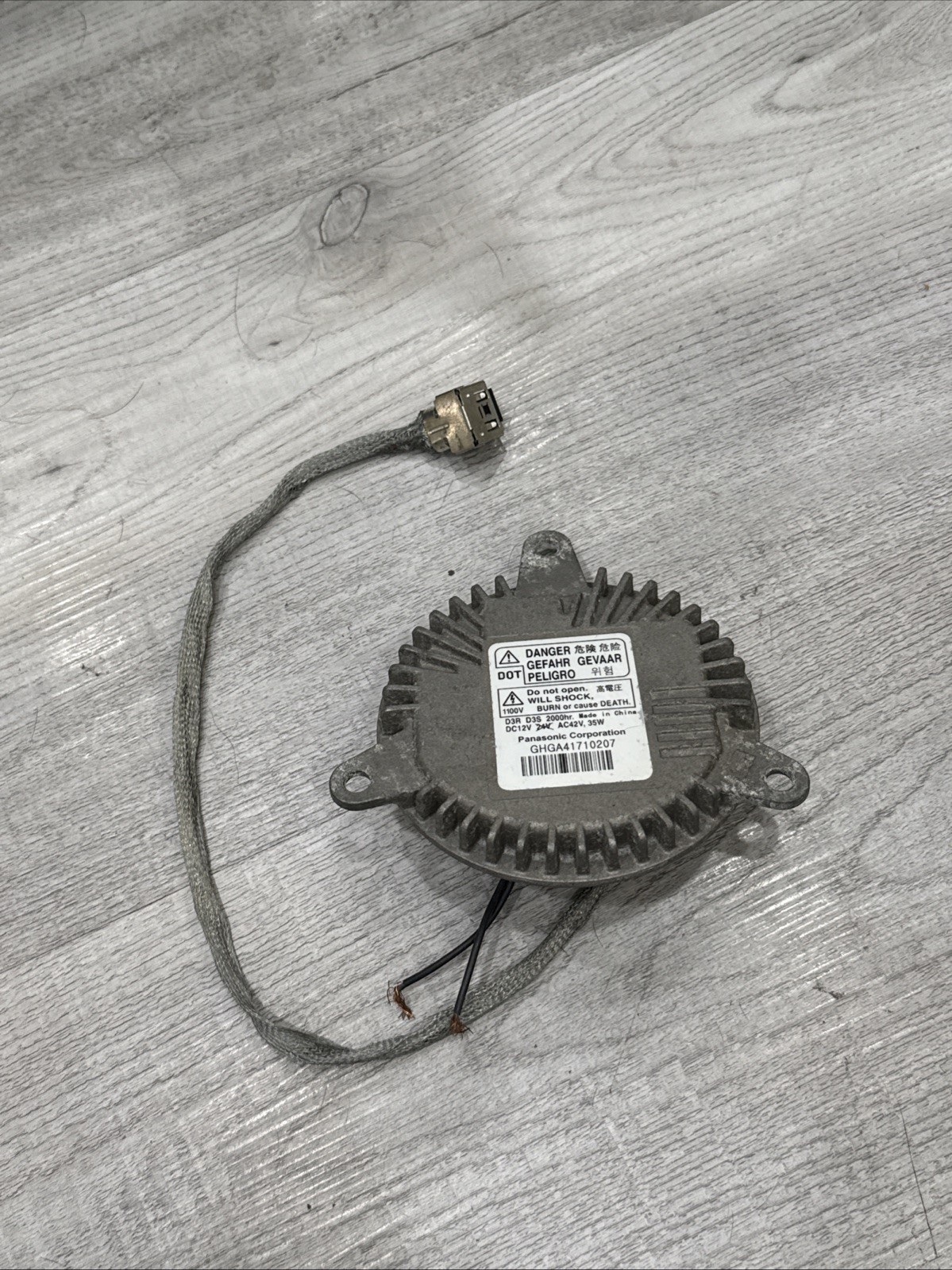 OEM 10-13 Chevy Camaro Xenon Ballast HID Control Unit Computer Module/pigtail J2