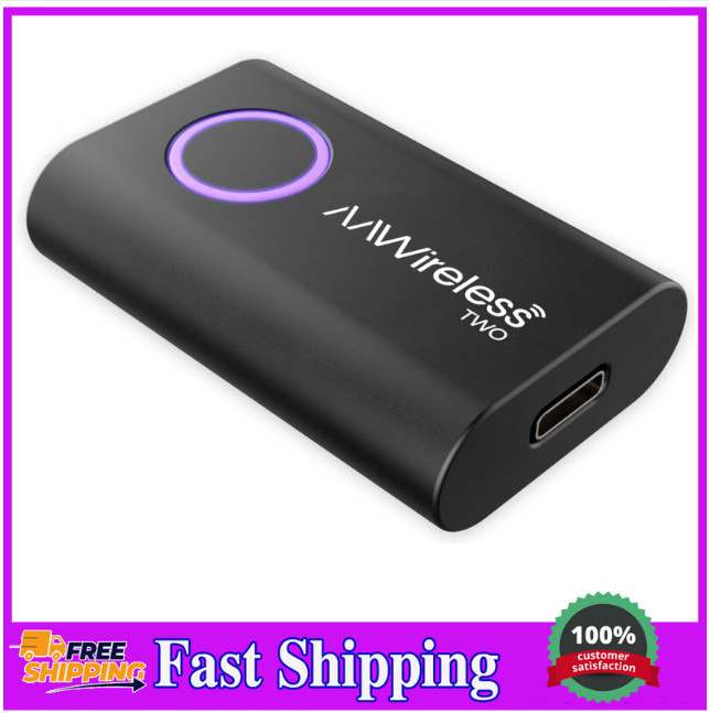 AAWireless Two - Android Auto Wireless Adapter - Convert Factory Wired Black