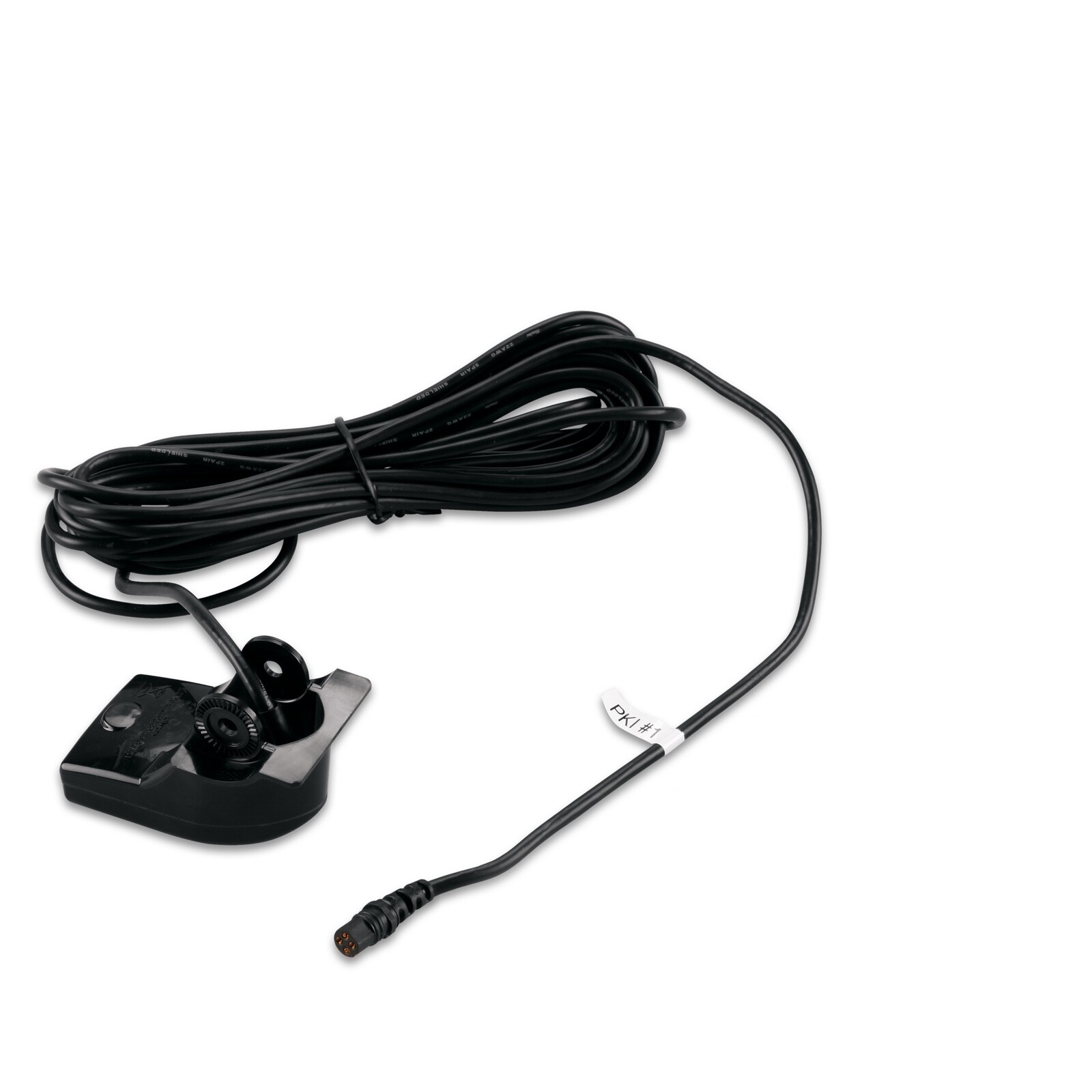 Garmin Dual Beam Transducer 200KHz 45 & 15deg Plastic Transom Mount 010-10249-20 Garmin Dual Beam Transducer 200KHz 45 & 15deg Plastic Transom Mount 010-10249-20