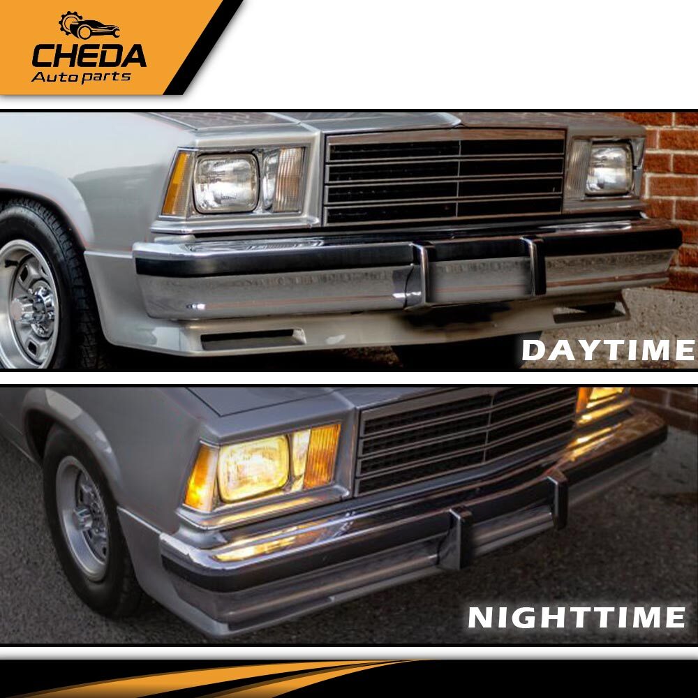Fit For 1978-1979 Malibu El Camino Turn Light Lamp Lens Headlight Side Marker