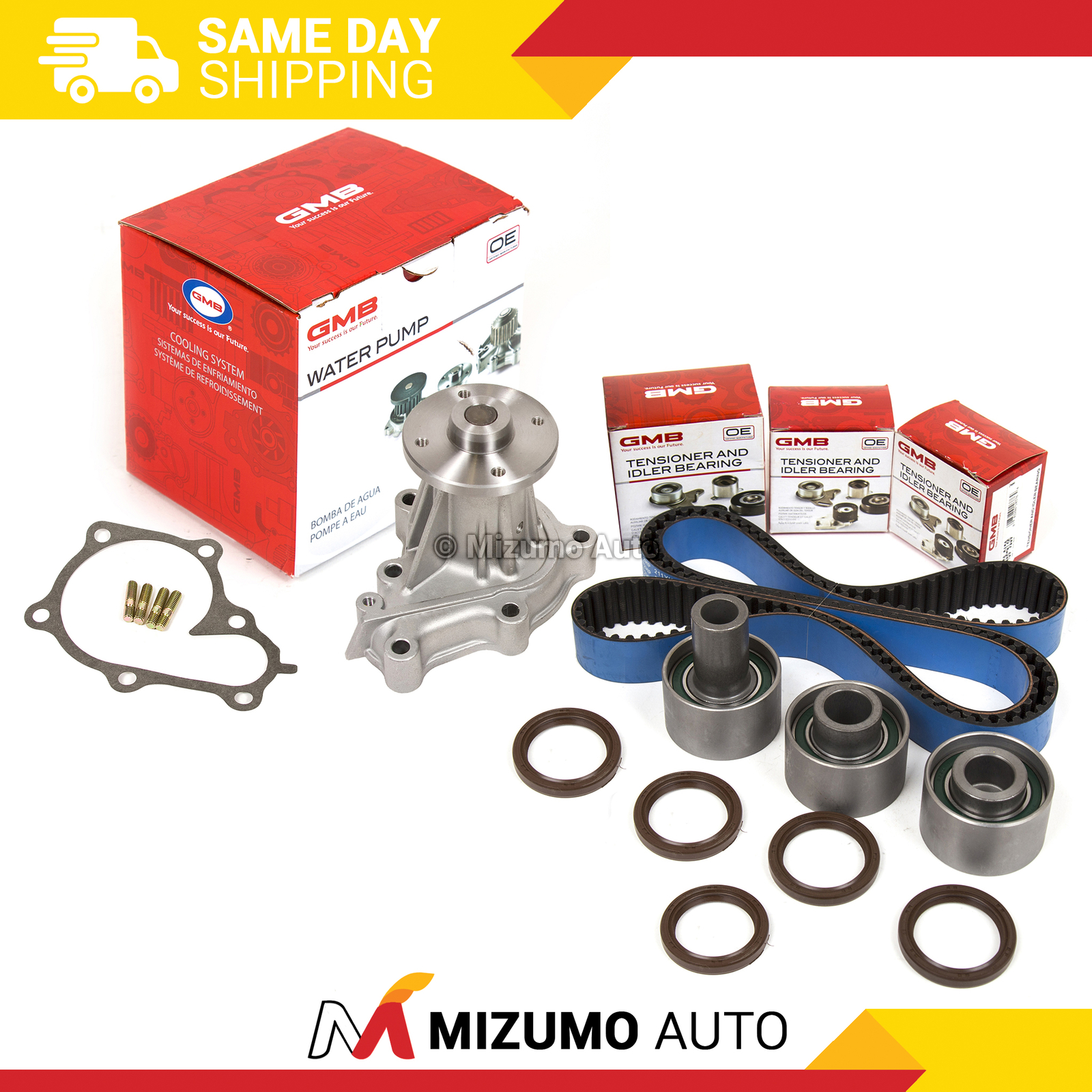 Timing Belt Kit Water Pump Fit 90-96 Nissan 300ZX Turbo VG30DE VG30DETT