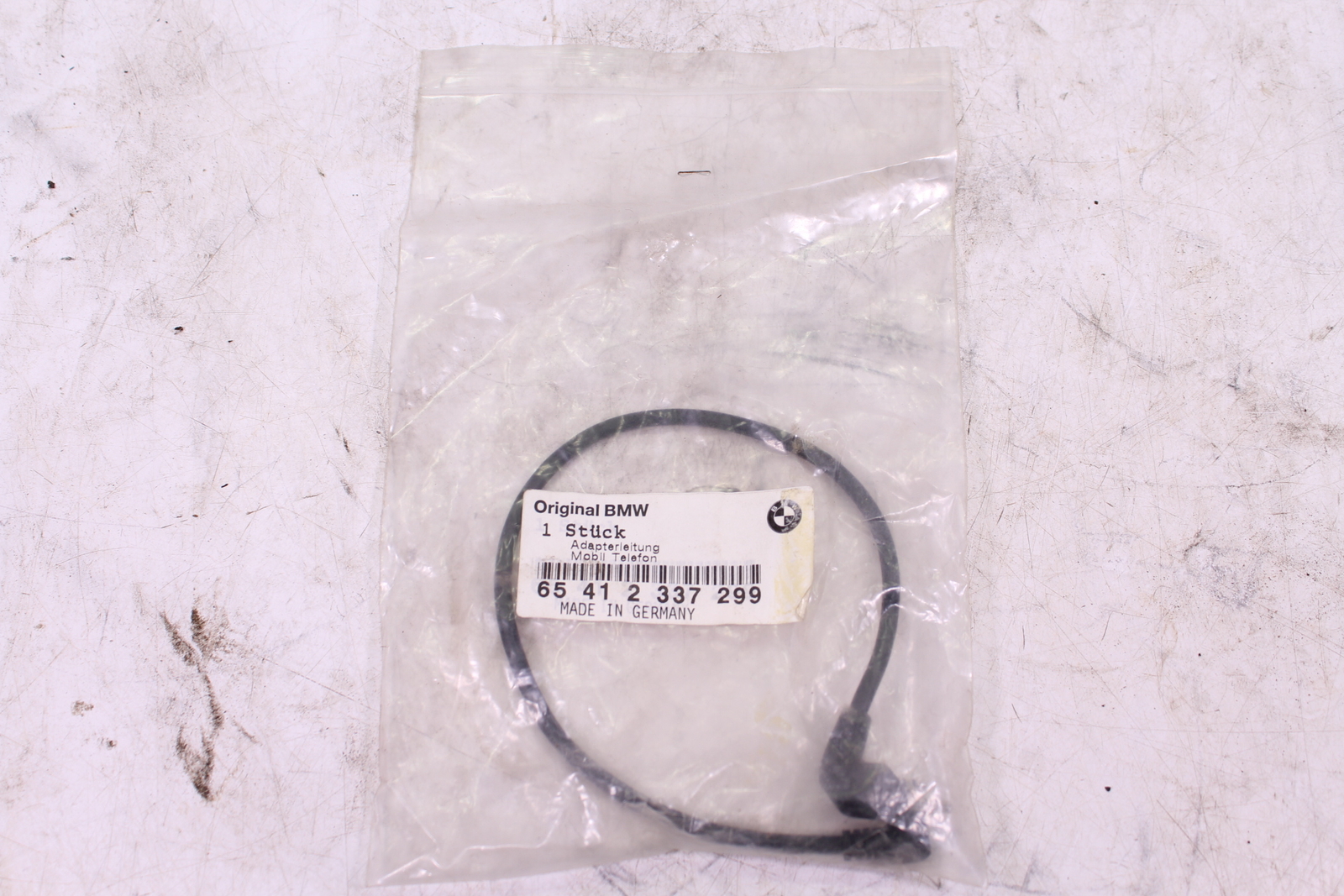 NOS 1997-2003 BMW K1200 LT TELEPHONE ADAPTER CABLE   65412337299
